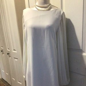 White House black market white dress